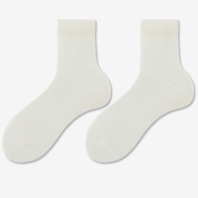 Soft Quarter Socks(5 Pairs) - White - EU38-44(US5-10) - image 8