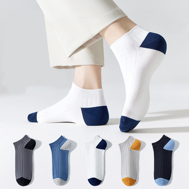 Casual Ankle Socks(5 Pairs) - Multicolor - EU38-45(US5-11) - image 0