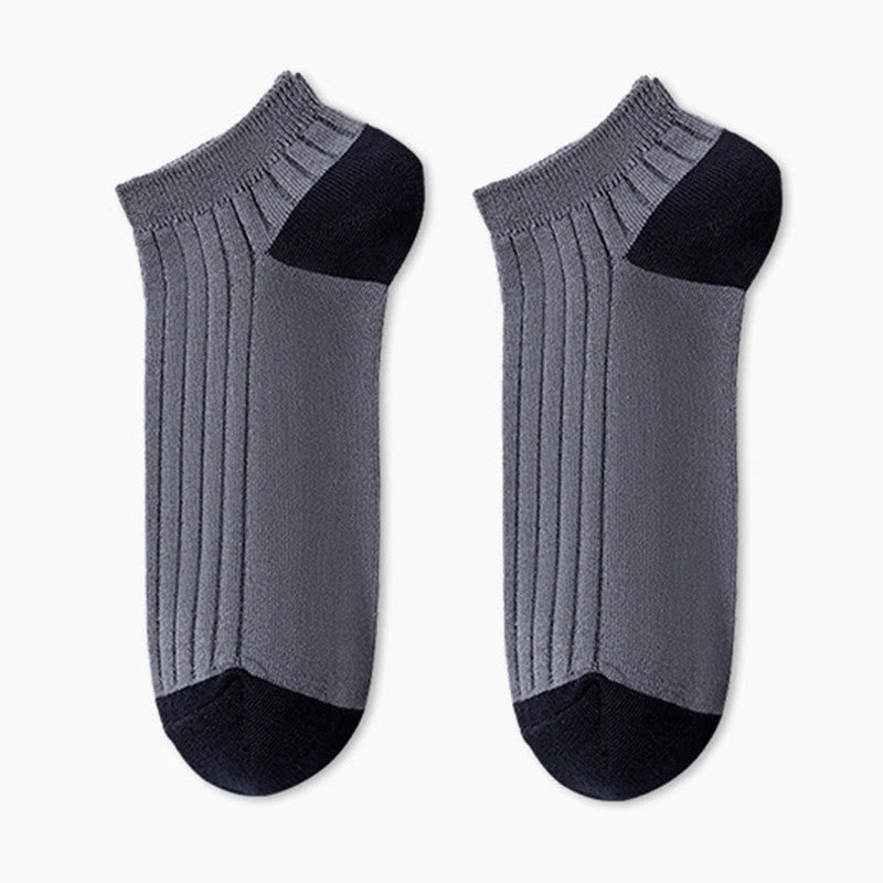 Casual Ankle Socks(5 Pairs) - Dark Grey - EU38-45(US5-11) - image 14