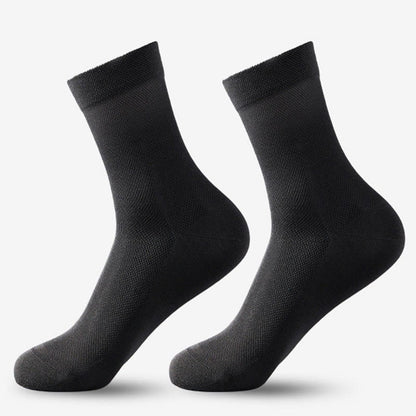 Mesh Classic Quarter Socks(5 Pairs) - Dark Grey - EU38-45(US5-11) - image 7