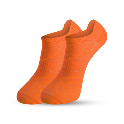 Plus Size Soft Running Ankle Compression Socks(5 Pairs) - Orange - EU41-45(US7.5-11) - image 7