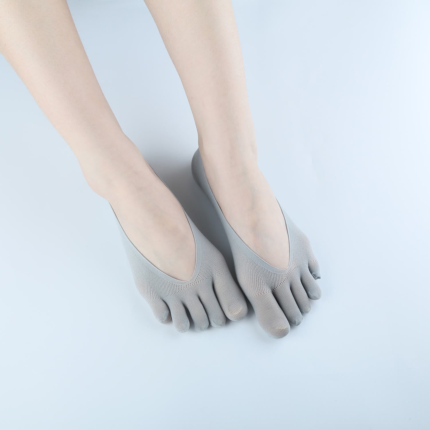 Moisture Wicking Alignment Socks(5 Pairs) - Grey - EU36-40(US3-7) - image 10