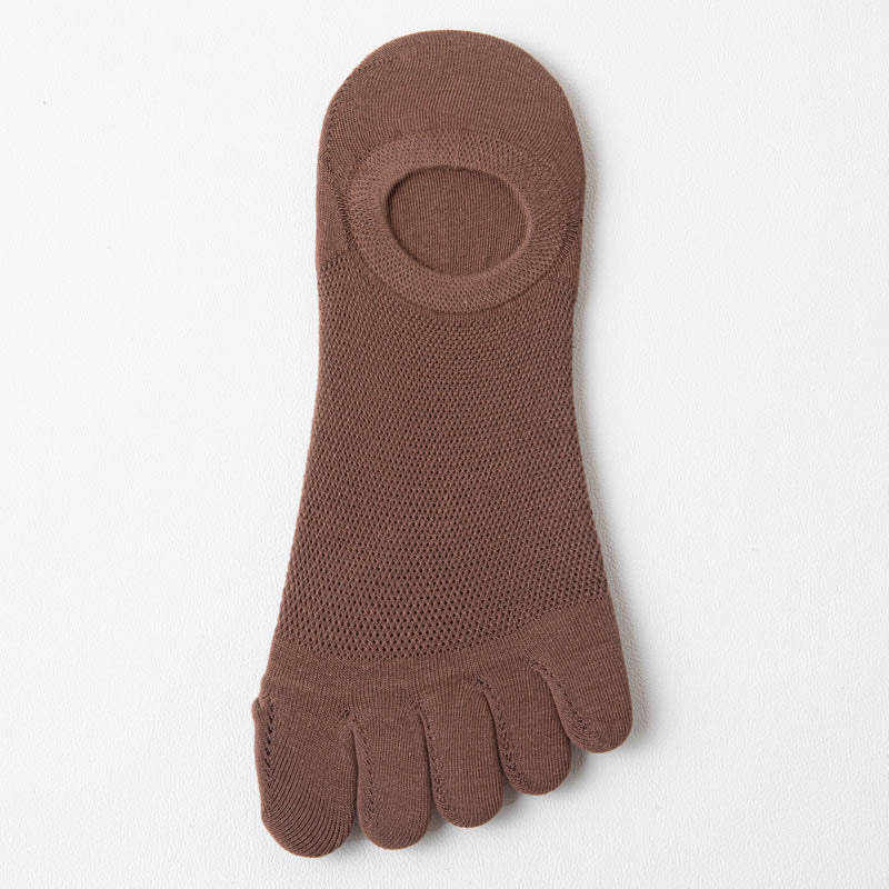 Mesh Alignment Socks(6 Pairs) - Brown - EU37-43(US4-9) - image 14