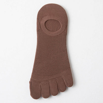 Mesh Alignment Socks(6 Pairs) - Brown - EU37-43(US4-9) - image 14