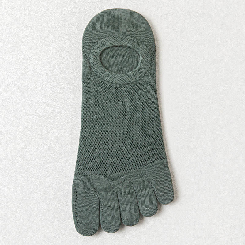 Mesh Alignment Socks(6 Pairs) - Dark Green - EU37-43(US4-9) - image 15