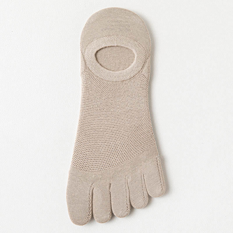 Mesh Alignment Socks(6 Pairs) - Khaki - EU37-43(US4-9) - image 13