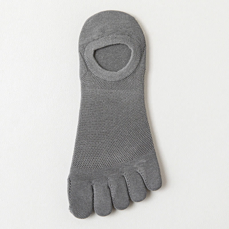 Mesh Alignment Socks(6 Pairs) - Dark Grey - EU37-43(US4-9) - image 12
