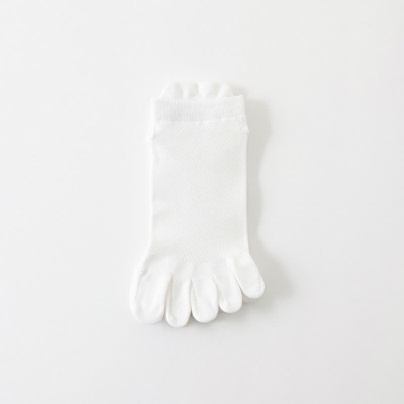 Summer Style Alignment Socks(8 Pairs) - White - EU39-44(US6-10) - image 9