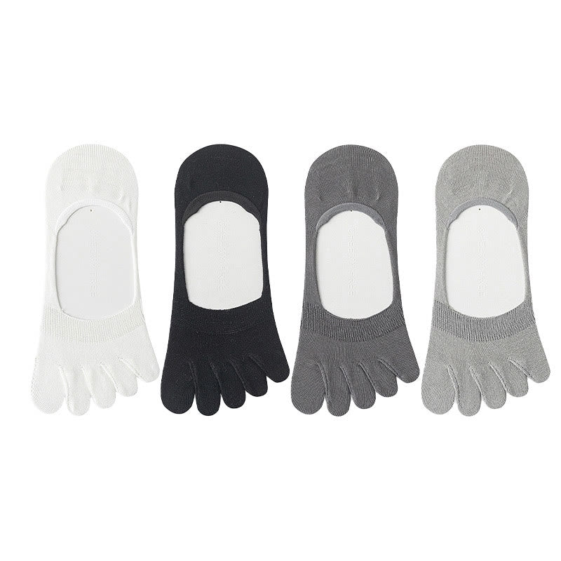 Solid Color Alignment Socks(4 Pairs) - Multicolor A - EU39-43(US6-9) - image 16