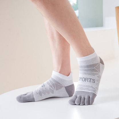 Sport Alignment Socks(5 Pairs) - White - EU39-45(US6-11) - image 1