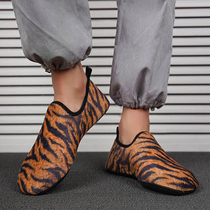 Plus Size Tiger Slipper Socks - image 0