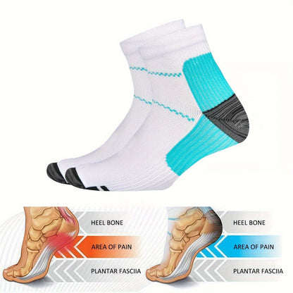 Elastic Sports Ankle Compression Socks(10 Pairs) - image 1