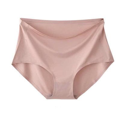 Summer Ice Silk Panty(3 Packs) - Dark Pink - 4XL - image 6
