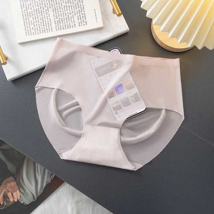 Seamless Thin Panty(3 Packs) - Pink - XL - image 6