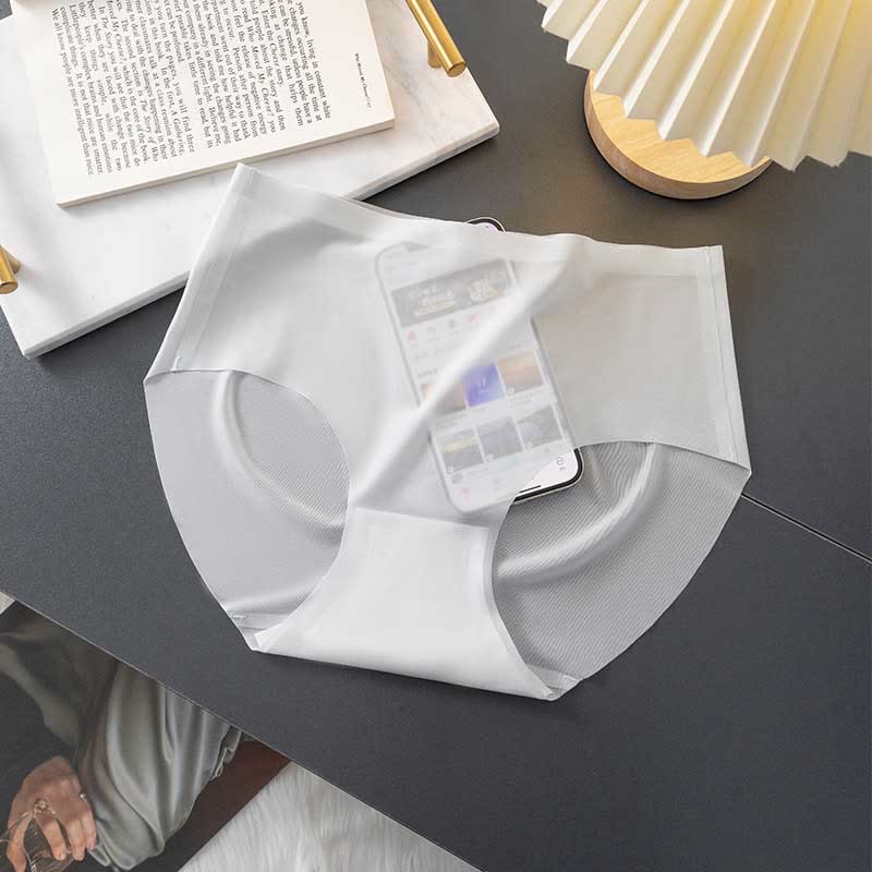 Seamless Thin Panty(3 Packs) - Blue - XL - image 4