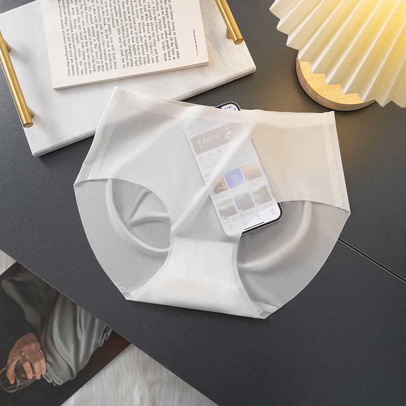 Seamless Thin Panty(3 Packs) - White - XL - image 3