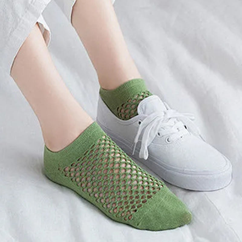 Mesh Breathable Ankle Socks(8 Pairs) - image 5