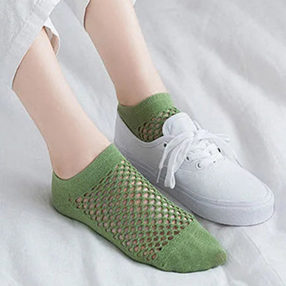 Mesh Breathable Ankle Socks(8 Pairs) - image 5