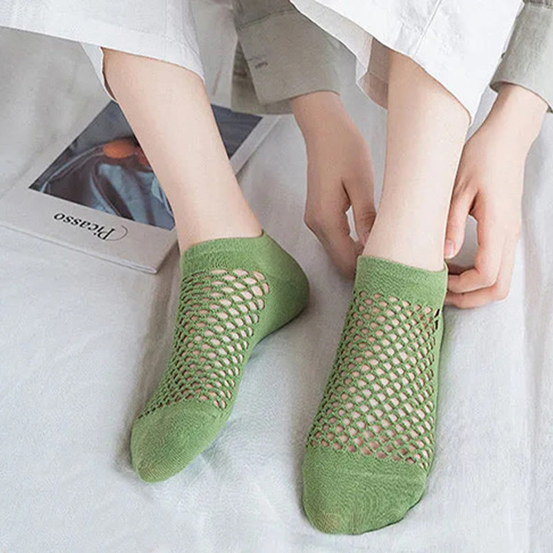 Mesh Breathable Ankle Socks(8 Pairs) - image 2