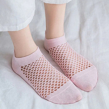 Mesh Breathable Ankle Socks(8 Pairs) - image 3