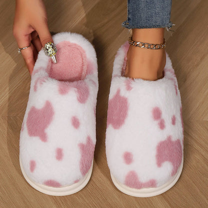 Plus Size Spots Slippers(2 Pairs) - Pink - US 9-10 - image 5