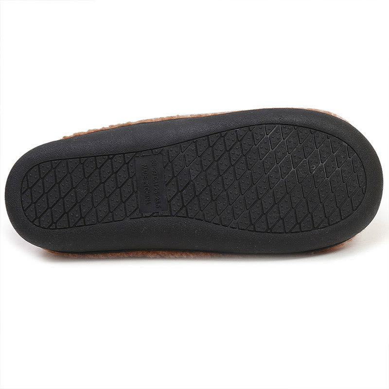 Plus Size Solid Color Warmth Slipper Socks - image 7