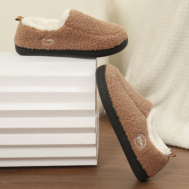 Plus Size Solid Color Warmth Slipper Socks - image 8