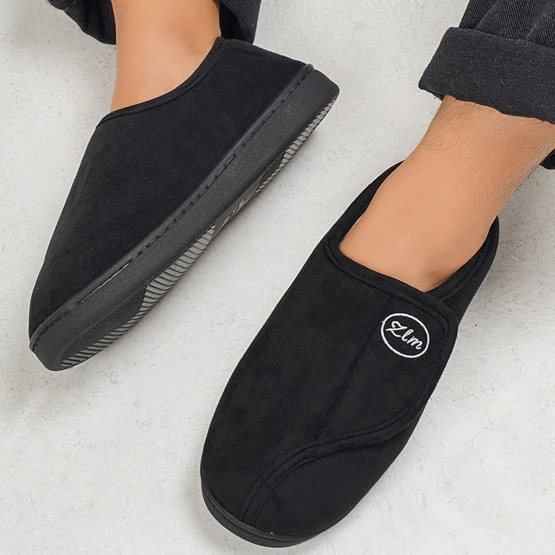 Plus Size Solid Color Thick Sole Slipper Socks - image 4