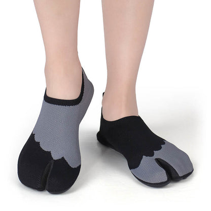 Plus Size Split Toe Swimming Slipper Socks - image 4
