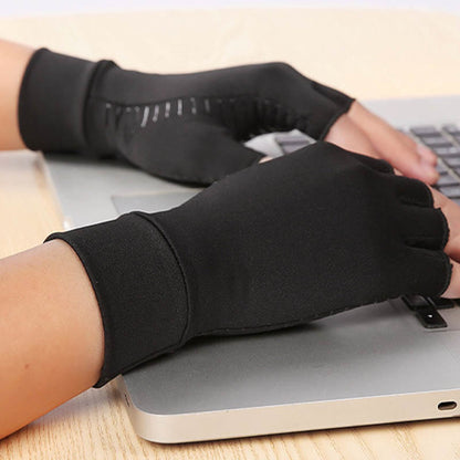 Fingerless Copper Compression Gloves - image 4