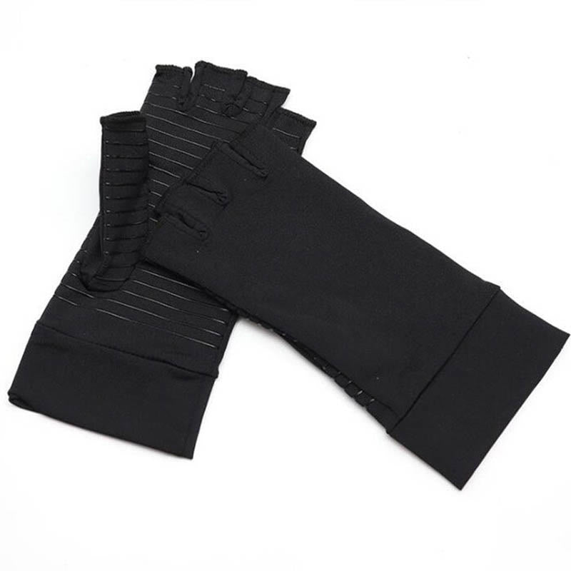 Fingerless Copper Compression Gloves - image 6