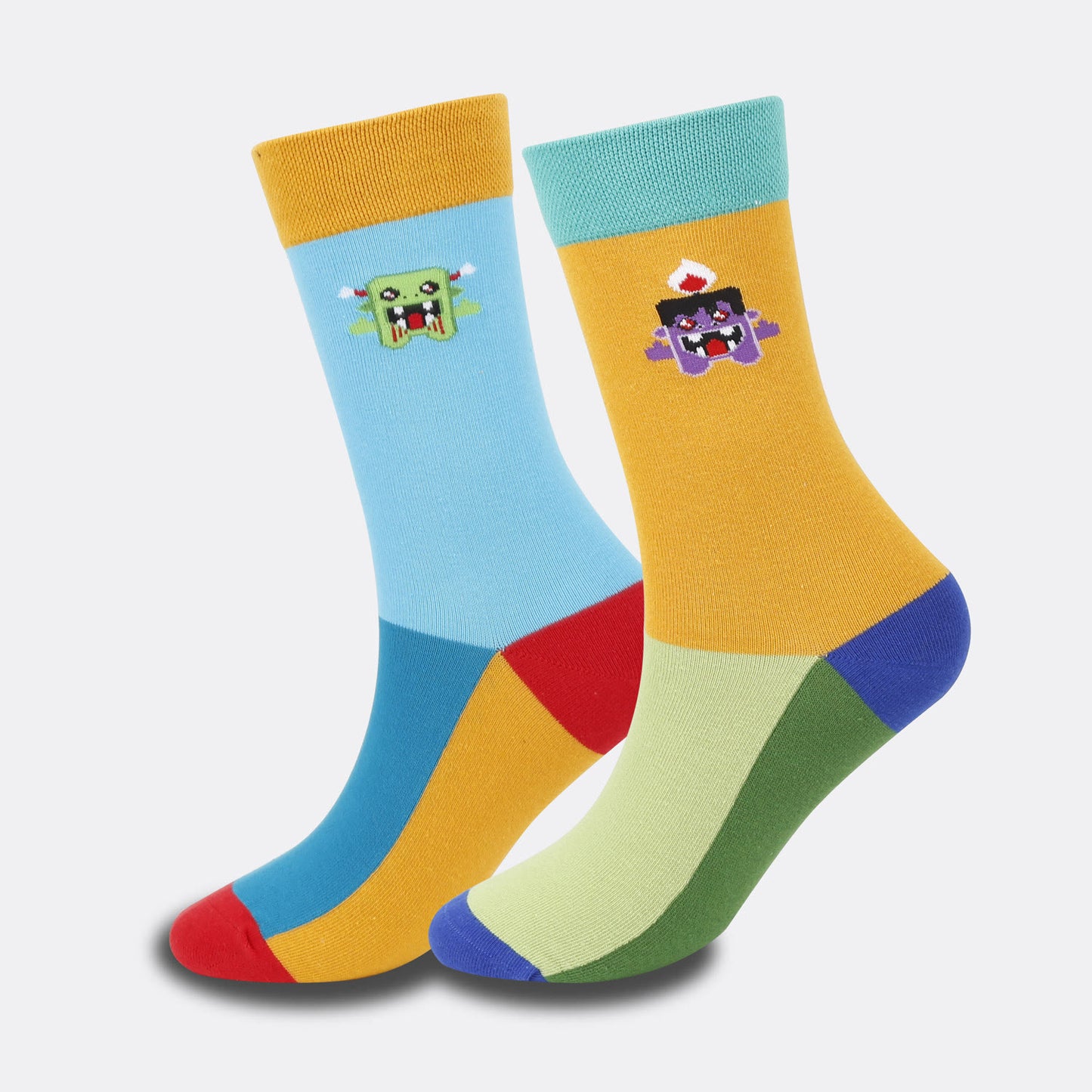Plus Size Creative Halloween Crew Socks(4 Pairs) - image 7