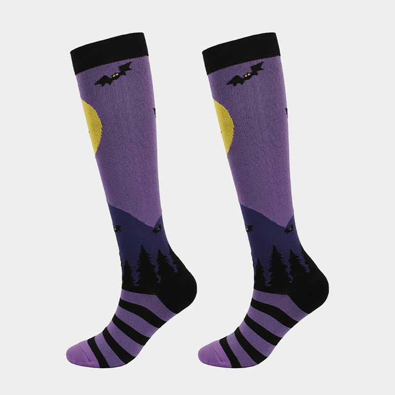 Funny Halloween Compression Socks(6 Pairs) - image 2