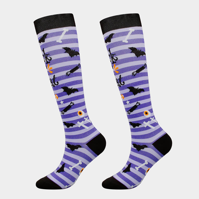 Funny Halloween Compression Socks(6 Pairs) - image 10