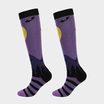 Funny Halloween Compression Socks(6 Pairs) - image 11