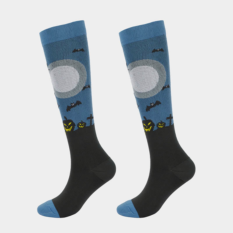 Funny Halloween Compression Socks(6 Pairs) - image 12