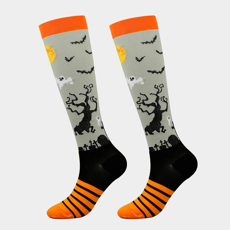 Funny Halloween Compression Socks(6 Pairs) - image 5