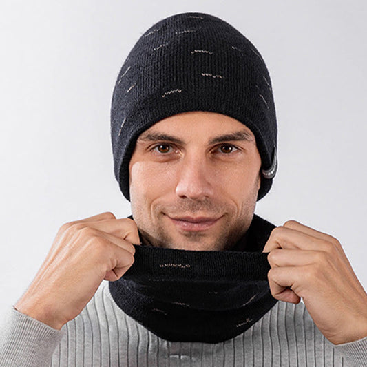Fashion Warm Beanie Scarf 2 In 1 Set - image 0