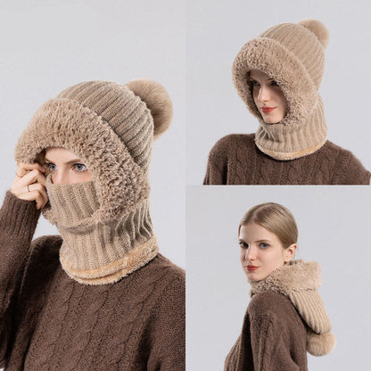 Winter Soft Hooded Scarf - image 1