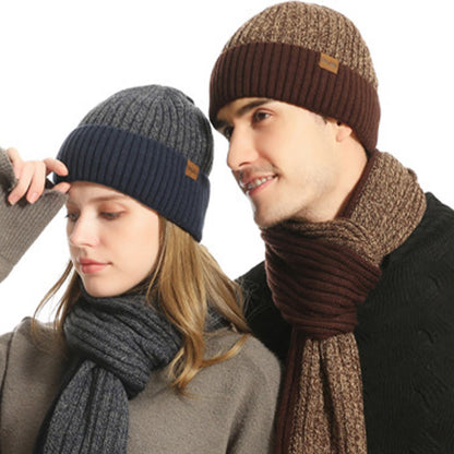 Color Matching Gloves Beanie Scarf 3 In 1 Set - image 2
