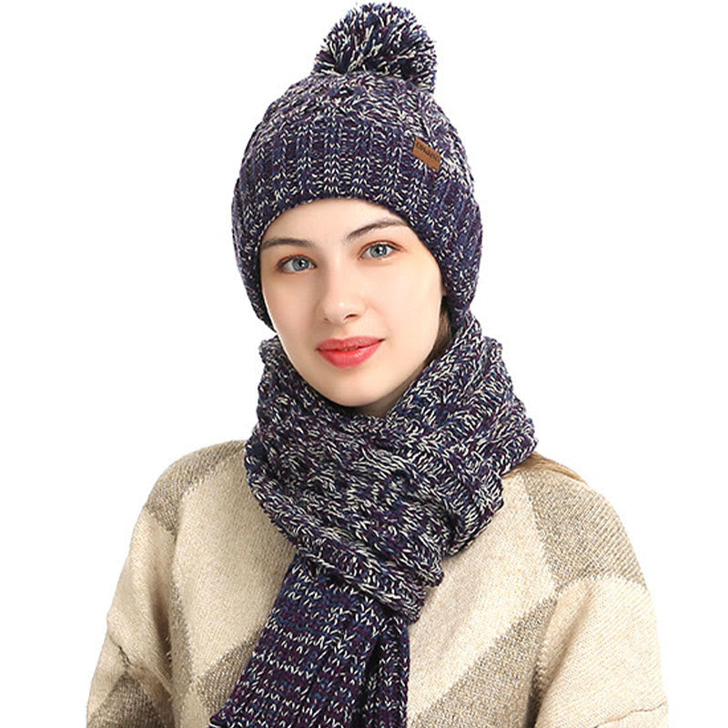 Classic Matching Gloves Beanie Scarf 3 In 1 Set - image 9