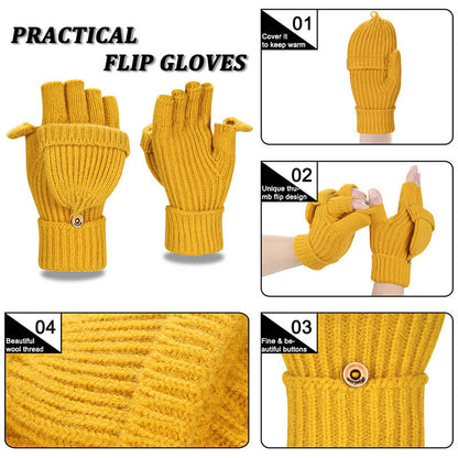 Soft Convertible Flap Gloves - image 4