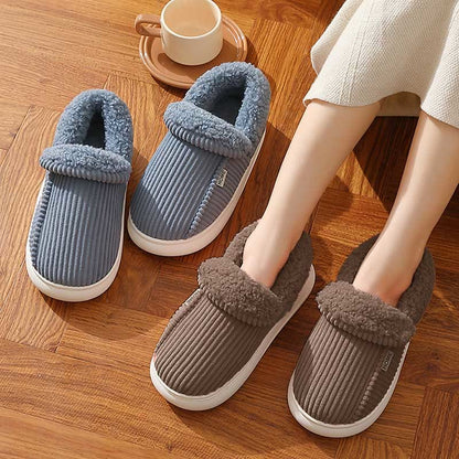 Plus Size Winter Warm Fluffy Slippers - image 0