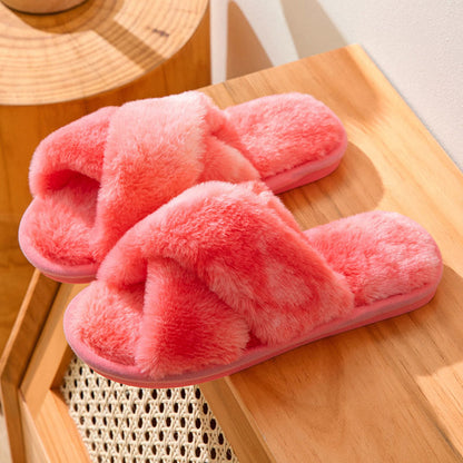 Winter Soft Rendering Slippers - Red - EU 39-40(US 6-7) - image 16