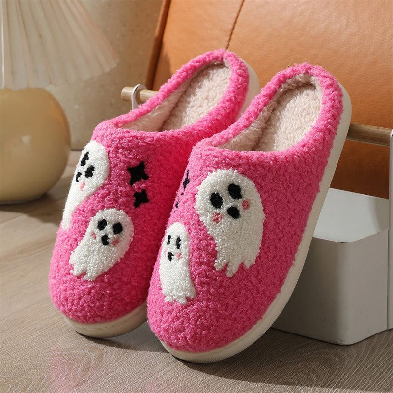 Plus Size Cute Ghost Slippers - Rose - EU42-43(US8.5-9) - image 8