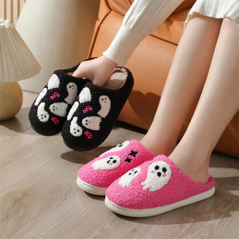 Plus Size Cute Ghost Slippers - image 0