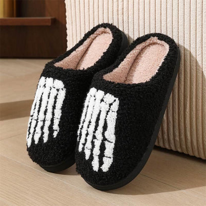 Plus Size Ghost Face Hand Heart Slippers - Ghost Hand - EU42-43(US8.5-9) - image 12