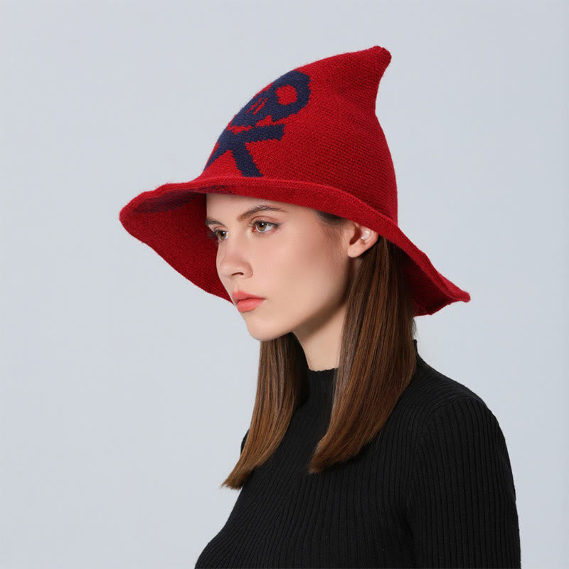 Halloween Poison Dart Skull Witch Hat - image 2
