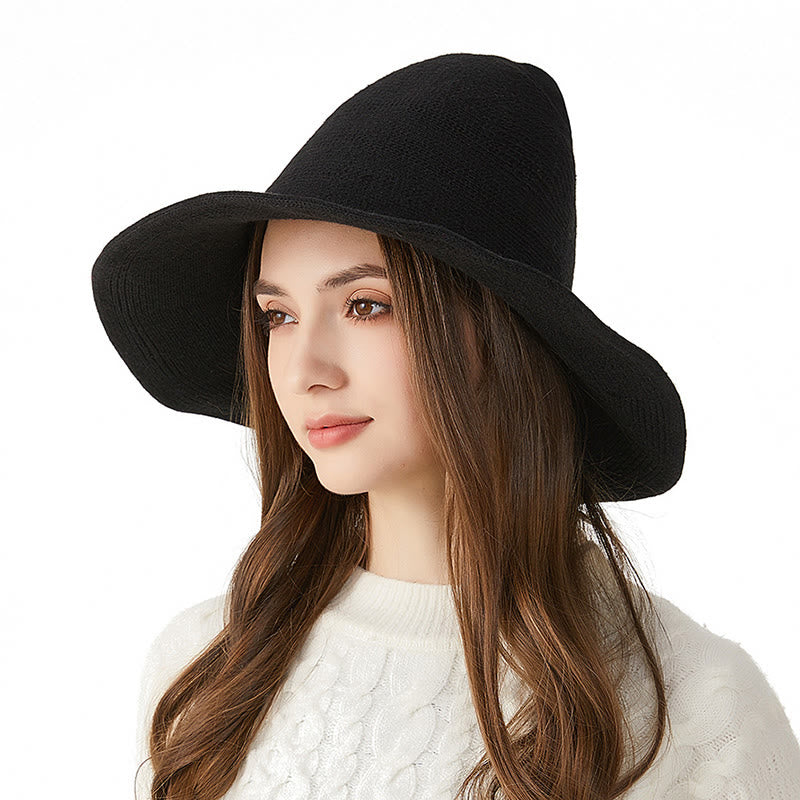 Halloween Solid Color Witch Hat - image 3