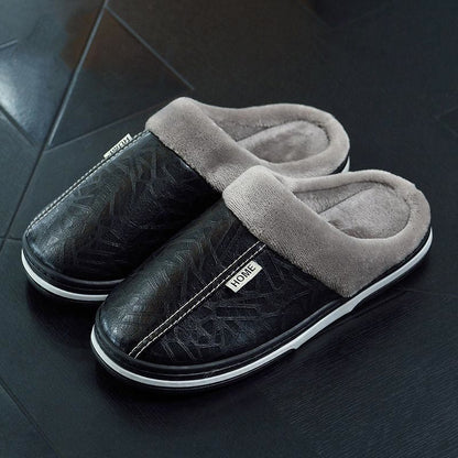 Plus Size Fashion Home Slippers - Black - EU50-51(US14-15) - image 5